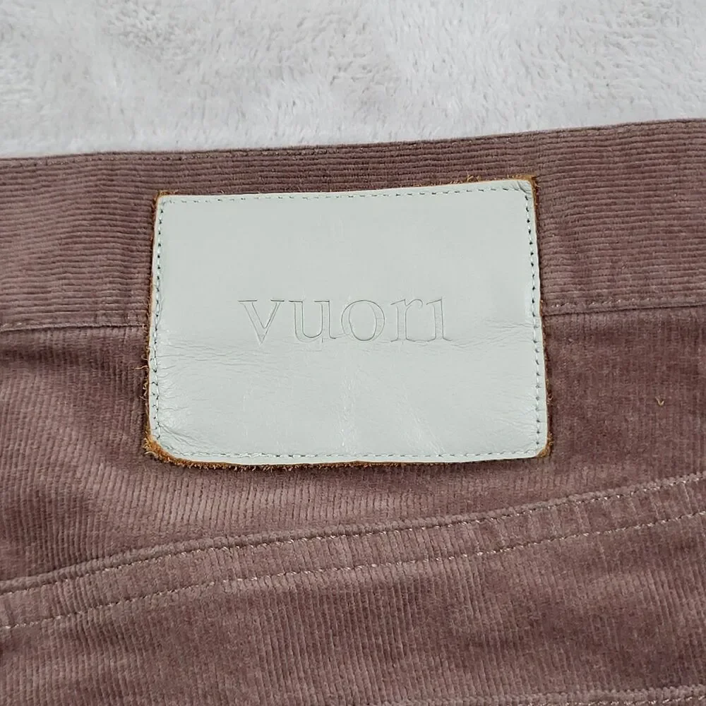 Vuori Optimist 5 Pocket Corduroy Pants Men 34x31 Athletic Slim Huckleberry V478